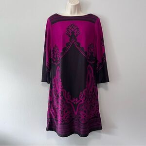 Eci New York 3/4 Sleeve Dress Size M